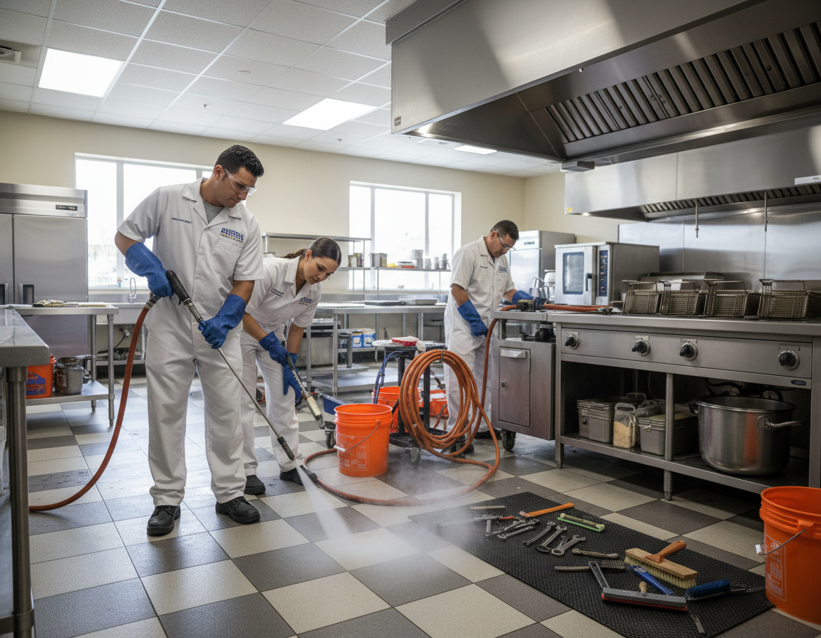 Grease Cleaning Pros in Santa Clarita
