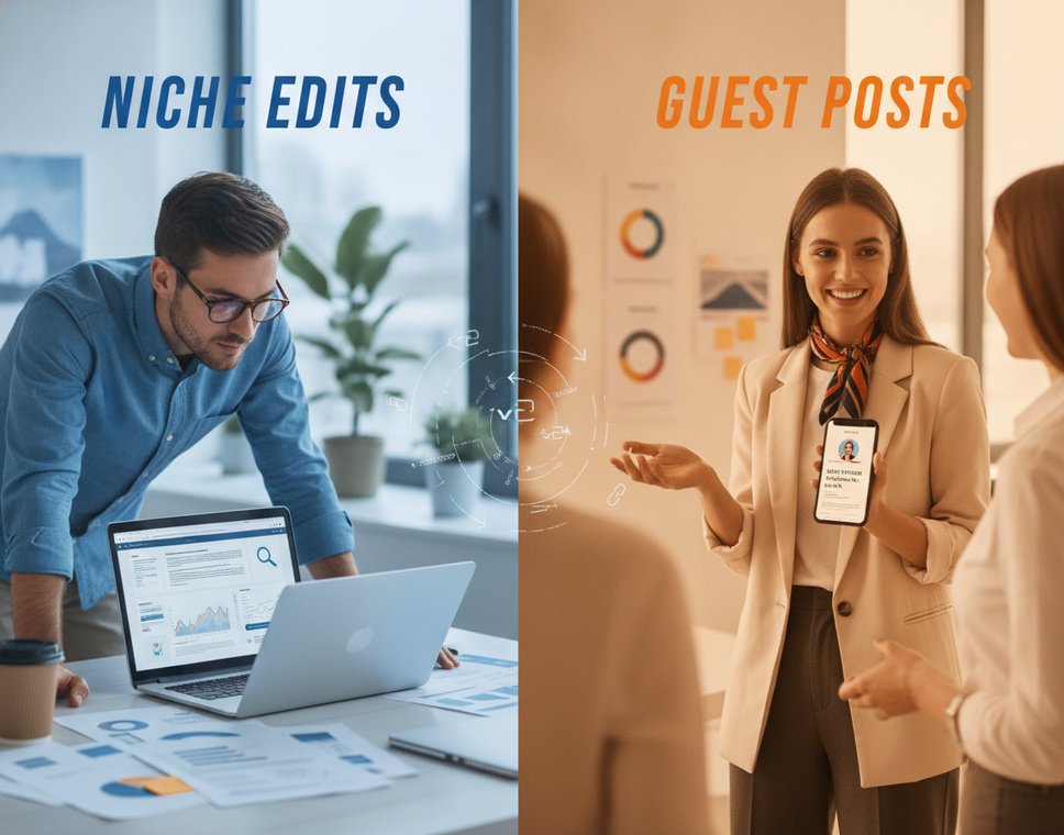 Niche Edits vs Guest Posts